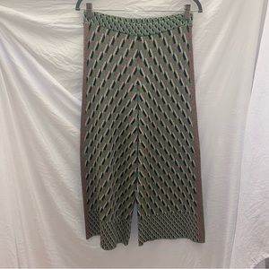 Zara Argyle Knit Cullottes